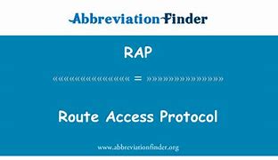 Image result for Route Access Protocol