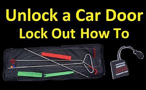 Image result for Ways to Unlock Car Door
