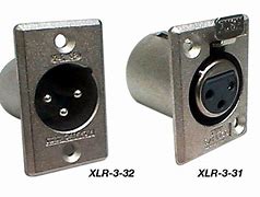 Image result for XLR Female Receptacle