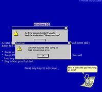 Image result for Windows 95 Blue Screen of Death