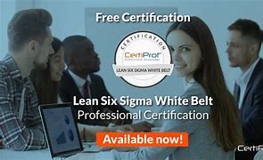 Image result for Lean Six Sigma White Belt