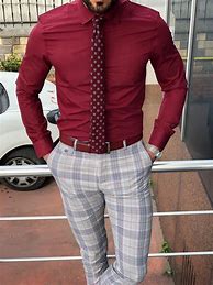 Image result for Burgundy Dress Shirt