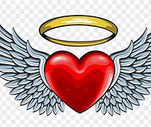Image result for Heart with Angel Wings Clip Art