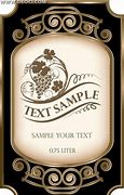 Image result for Champagne Bottle Label Template Free
