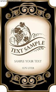 Image result for Champagne Label Clip Art