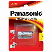 Image result for Panasonic CR123A Industrial Lithium Battery