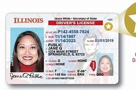 Image result for Illinois Driver License Real ID