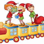 Image result for Christmas Toy Train Clip Art