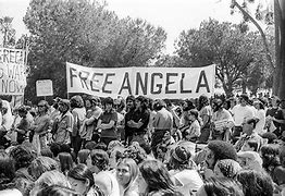 Image result for Free Angela Davis Rally