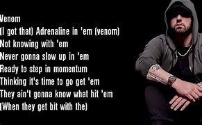 Image result for Venom by Eminem Lyrics
