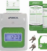 Image result for Punch Card Time Clock