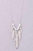 Image result for Dsquared Feather Necklace Real