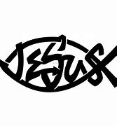Image result for Jesus Fish Decal