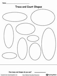 Image result for Printable Oval Shape Worksheets