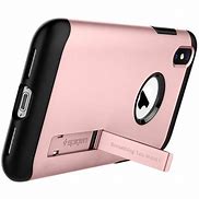 Image result for iPhone XS Max Rose Gold with a Clear Glitter Case