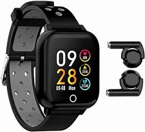 Image result for MP3 Wristband with Wireless Earbuds