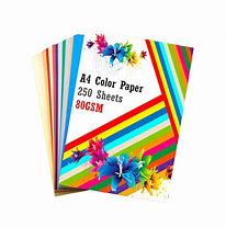 Image result for A4 Size Colour Paper