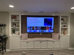 Image result for DIY TV Wall Unit