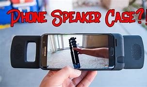 Image result for A Phone Case That Has a Speaker On It
