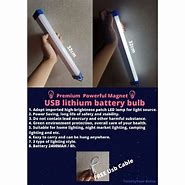 Image result for USB Lithium Battery Bulb