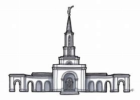 Image result for LDS Temple Drawing