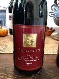 Image result for Bargetto Syrah Nelson