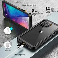 Image result for Waterproof iPhone 13 Case with Kickstand