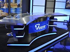 Image result for TV Studio Desk