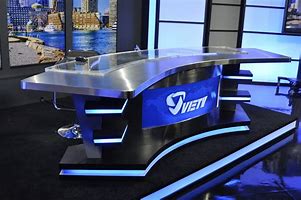 Image result for TV News Anchor Desk