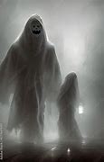 Image result for Black and White Fear Ghost