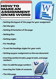 Image result for Picture MS Word Assignment