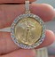 Image result for Ntage Gold Coin Pendant