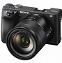 Image result for Sony A6500 vs Rx1rii