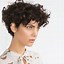 Image result for Short Curly Pixie Cut