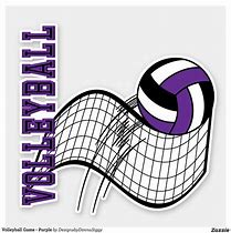 Image result for Volleyball Art Purple