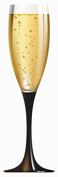 Image result for Borders Clip Art Champagne Black and White