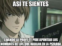 Image result for Death Note Memes Español