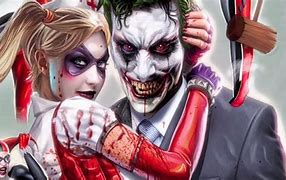 Image result for Chibi Joker and Harley Quinn