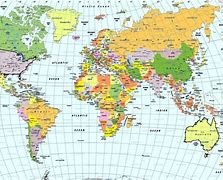 Image result for Latest World Map with Countries