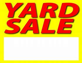 Image result for Free Yard Sale Sign Template