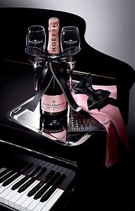 Image result for Champagne Balck and Pink Bottle