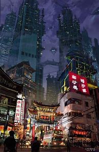Image result for Scenery Anime City Street