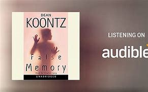 Image result for Koontz False Memory
