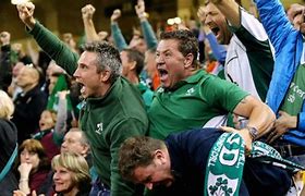 Image result for Excited Rugby Fans