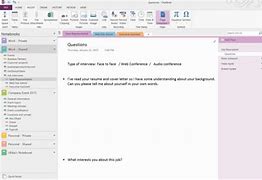 Image result for OneNote Job Search Templates Tips