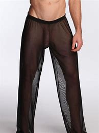 Image result for Men's Semi Sheer Pants