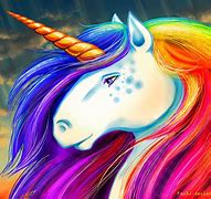 Image result for Unicorn Drawing Colored