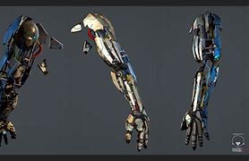 Image result for Cyborg Arm Blades Art