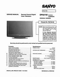 Image result for Sanyo TV DP50741