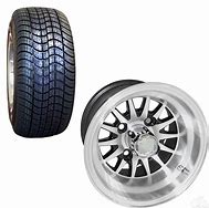 Image result for 10 Golf Cart Wheel and Tire Combo